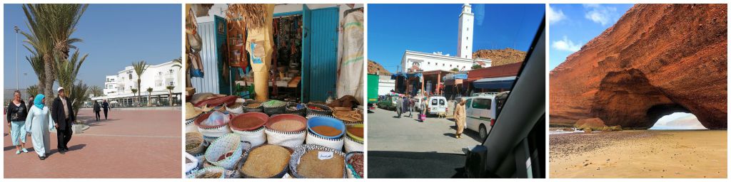 7-daagse rondreis Agadir, collage boulevard, medina, Tiznit en Mirleft
