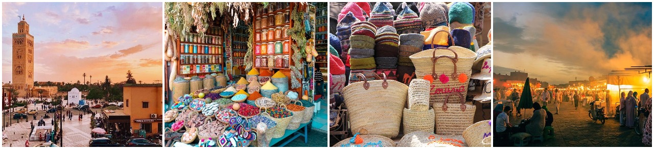 impressie stedentrip marrakech souk en koutoubia moskee